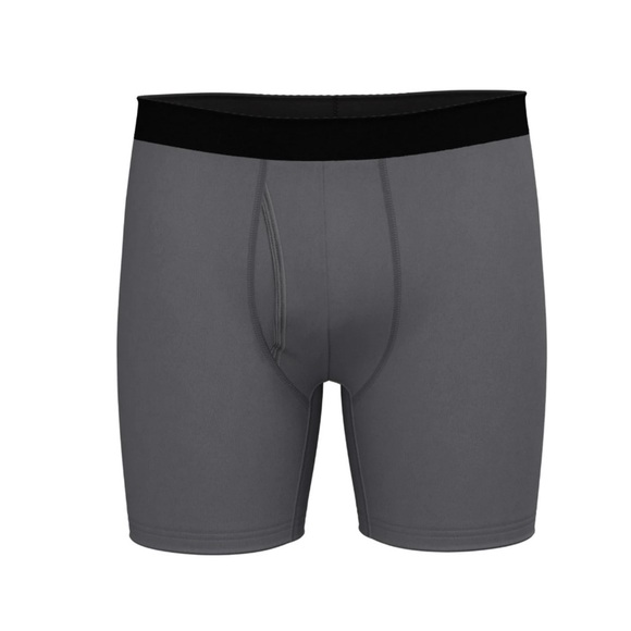Athletic Works Men's Pro Form Boxer Brief Long Leg, 6 Pack 3XL - Picture 3 of 6